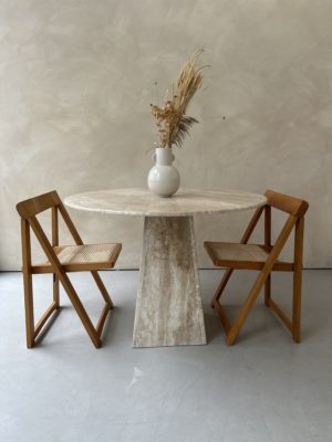 Table Travertin • Mushroom